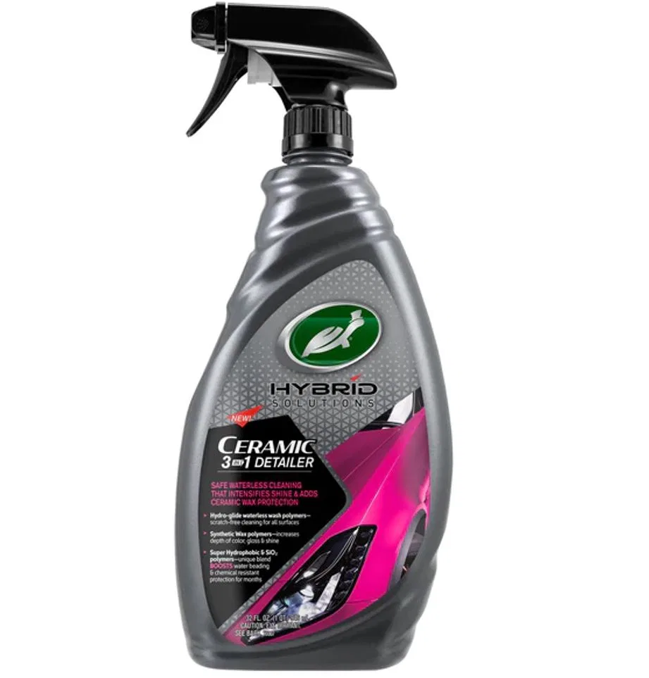 53413 – TURTLEWAX Detailing Spray, Use For Scratch Free Cleaning And Protection On All Surface With Hydro-Glide Slick...